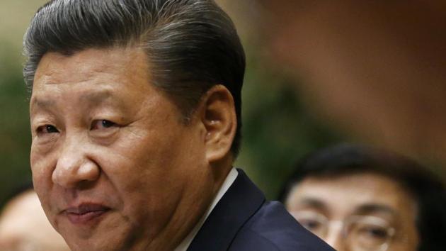 File photo of Chinese President Xi Jinping at a meeting at the United Nations European headquarters in Geneva in January 2017. (AFP) File photo of Chinese President Xi Jinping at a meeting at the United Nations European headquarters in Geneva in January 2017. (AFP)