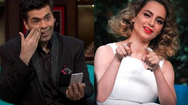 Here's what Karan Johar really thinks about Kangana's Koffee With Karan  remarks - Hindustan Times