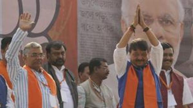 BJP leaders are ready to unleash a campaign to reap the benefits of the court order. (HT Photo) BJP leaders are ready to unleash a campaign to reap the benefits of the court order. (HT Photo)