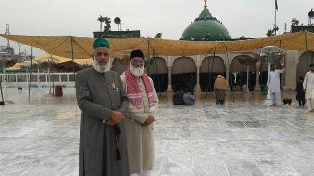 Photo of Nazim Ali Nizami (left) and Asif Nizami, both clerics from the Hazrat Nizamuddin dargah in Delhi, at a shrine in Pakistan’s Punjab province. They were reported missing on Thursday. Photo of Nazim Ali Nizami (left) and Asif Nizami, both clerics from the Hazrat Nizamuddin dargah in Delhi, at a shrine in Pakistan’s Punjab province. They were reported missing on Thursday.
