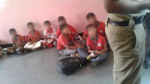 A private school in Hyderabad allegedly confined 19 students after their parents didn’t pay the tuition fee on time.(HT Photo)