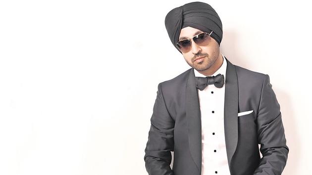 Hockey Night Punjabi - and a turban to match! Diljit Dosanjh