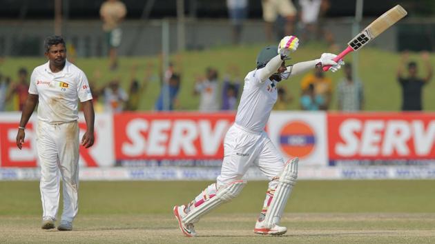 Bangladesh secured their first victory against Sri Lanka in Tests as they won the Colombo Test by four wickets to level the two-match series 1-1.(AP)