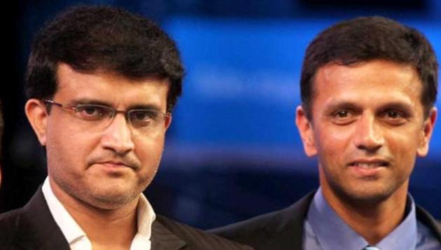 The new BCCI constitution has targeted Sourav Ganguly (L) and Rahul Dravid over conflict of interest. (PTI) The new BCCI constitution has targeted Sourav Ganguly (L) and Rahul Dravid over conflict of interest. (PTI)