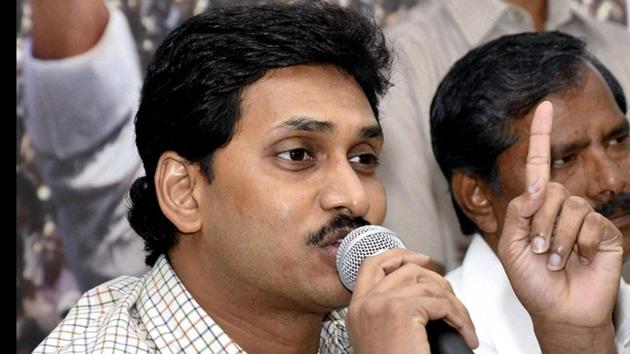 YSR Congress chief YS Jaganmohan Reddy’s uncle lost the state legislative council election to a TDP candidate. (PTI File Photo) YSR Congress chief YS Jaganmohan Reddy’s uncle lost the state legislative council election to a TDP candidate. (PTI File Photo)