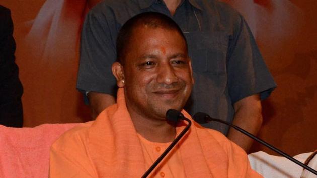 Uttar Pradesh chief minister Yogi Adityanath addresses a press conference in Lucknow on Sunday. (PTI) Uttar Pradesh chief minister Yogi Adityanath addresses a press conference in Lucknow on Sunday. (PTI)