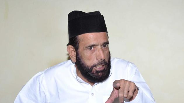 Maulana Tauqeer Raza (HT Photo) Maulana Tauqeer Raza (HT Photo)