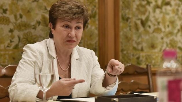 World Bank CEO Kristalina Georgieva (HT photo) World Bank CEO Kristalina Georgieva (HT photo)