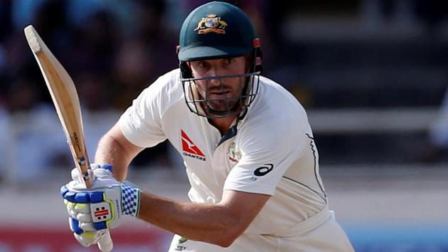 Australia's Shaun Marsh scored a resilient half century against India in the Ranchi Test.(REUTERS)
