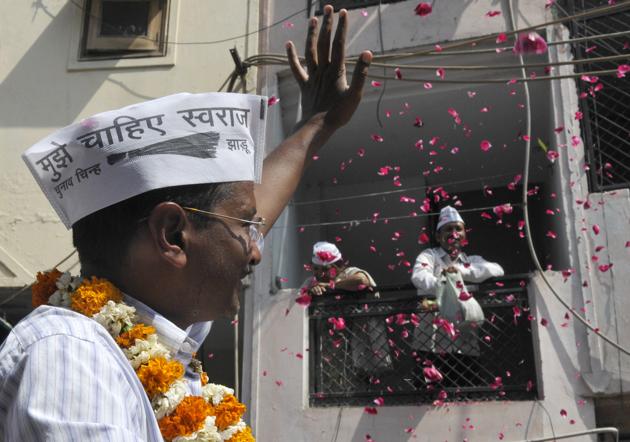 The AAP’s campaign has already started rolling with party candidates and legislators conducting door-to-door campaign and mass contact programme to reach out. (Hindustan Times) The AAP’s campaign has already started rolling with party candidates and legislators conducting door-to-door campaign and mass contact programme to reach out. (Hindustan Times)