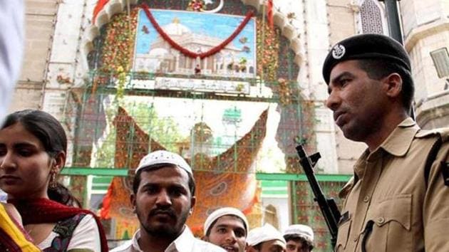 A Jaipur court on Wednesday sentenced two right-wing activists to life in jail for the 2007 Ajmer Dargah blast in which three persons were killed.(HT file photo)