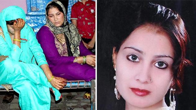 The woman, Gulistan, got engaged recently and was to get married after April. (HT Photo) The woman, Gulistan, got engaged recently and was to get married after April. (HT Photo)
