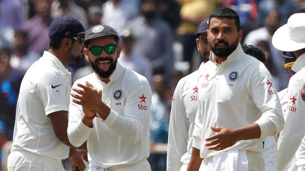 Virat Kohli-led India need to win vs Australia in the fourth Test in Dharamsala to reclaim the Border-Gavaskar Trophy.(BCCI)