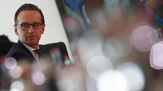 Justice Minister Heiko Maas attends a cabinet meeting in Berlin, Germany, March 22, 2017.(REUTERS)