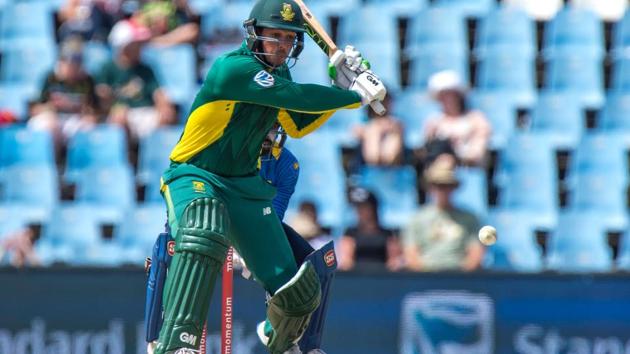 South Africa wicketkeeper Quinton de Kock is a doubt for this week’s third and final Test against New Zealand after he suffered a finger injury during the eight-wicket victory over the Kiwis last week.(AFP)