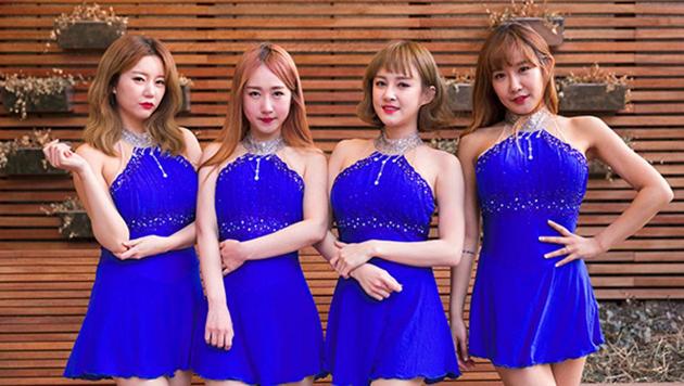 K-pop group SixBomb members posing for a photo during an interview with AFP in Seoul. (AFP) K-pop group SixBomb members posing for a photo during an interview with AFP in Seoul. (AFP)