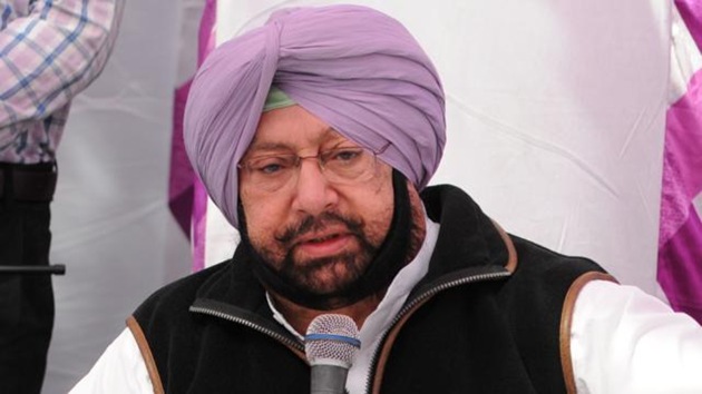 Capt Amarinder Singh(HT File Photo)