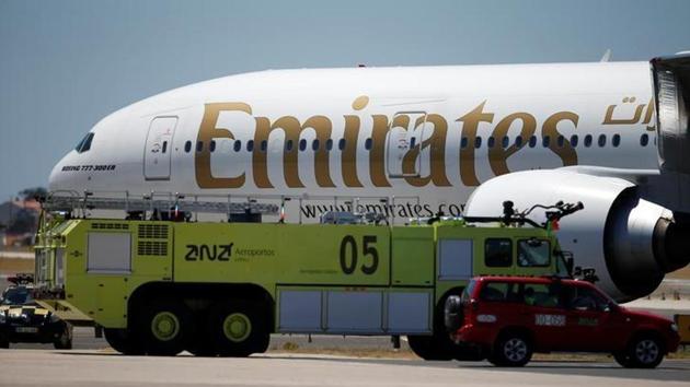 Dubai’s Emirates airline on Thursday announced it will provide a free packing-and-handling service for passengers on flights hit by a US ban on electronic devices larger than a standard smartphone.(Reuters File Photo)