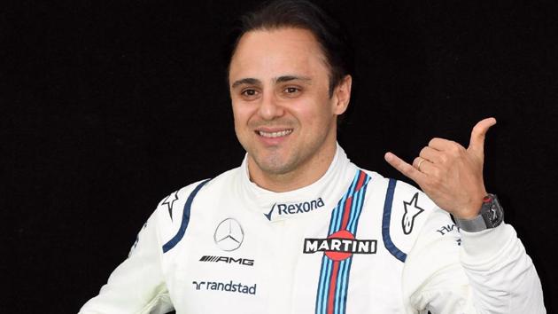 Williams Formula One team’s veteran Brazilian driver Felipe Massa seems to be in high spirits during the official photoshoot, ahead of the 2017 season-opening Australian Grand Prix in Melbourne on Thursday. (AFP) Williams Formula One team’s veteran Brazilian driver Felipe Massa seems to be in high spirits during the official photoshoot, ahead of the 2017 season-opening Australian Grand Prix in Melbourne on Thursday. (AFP)