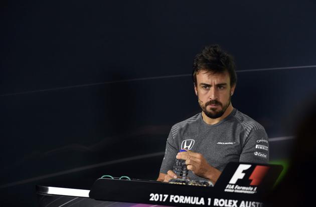 McLaren Formule One team's Spanish driver Fernando Alonso was serious as he looked ahead to the 2017 season during the Australian Grand Prix press conference in Melbourne on Thursday. (AFP) McLaren Formule One team's Spanish driver Fernando Alonso was serious as he looked ahead to the 2017 season during the Australian Grand Prix press conference in Melbourne on Thursday. (AFP)