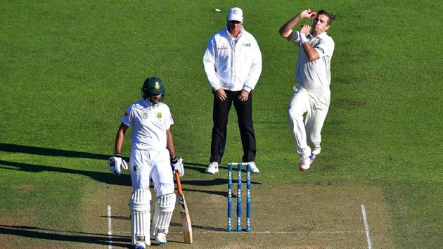 Tim Southee is New Zealand cricket team’s pace spearhead.(AFP)