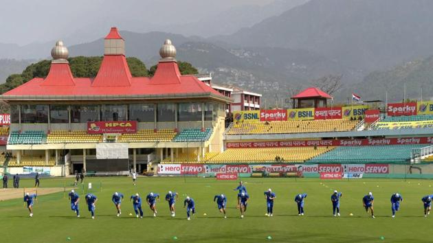 Dharamsala will host its first-ever Test match when India and Australia will go head on in the fourth and final Test of the series starting on Saturday.(PTI)