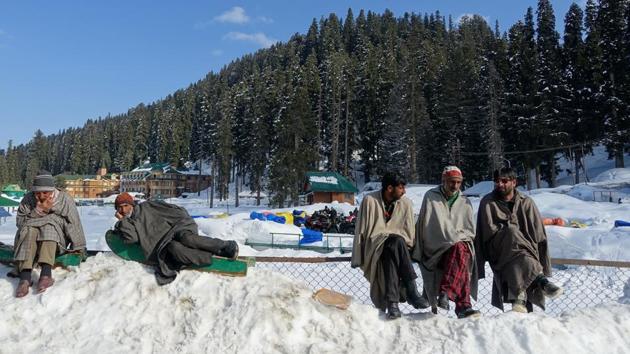 To  promote what they regard as an undiscovered gem, officials in Gulmarg have been in contact with the International Ski Federation. (Clara GIRAUD  / AFP) 