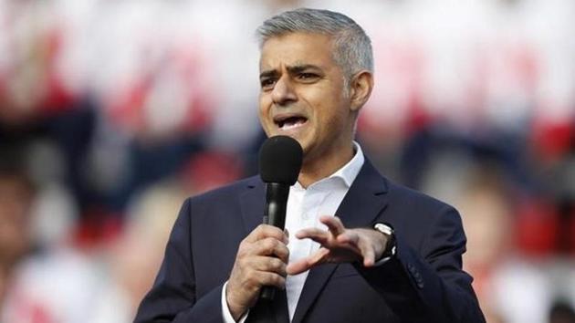 File photo of London mayor Sadiq Khan. File photo of London mayor Sadiq Khan.