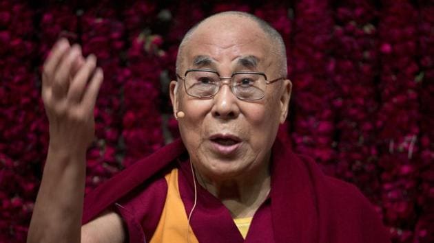 Tibetan spiritual leader the Dalai Lama at a public event in New Delhi recently. (AP File Photo) Tibetan spiritual leader the Dalai Lama at a public event in New Delhi recently. (AP File Photo)