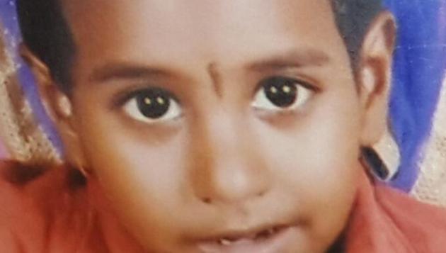 Five-year-old Mauli was strangled to death. (HT Photo) Five-year-old Mauli was strangled to death. (HT Photo)