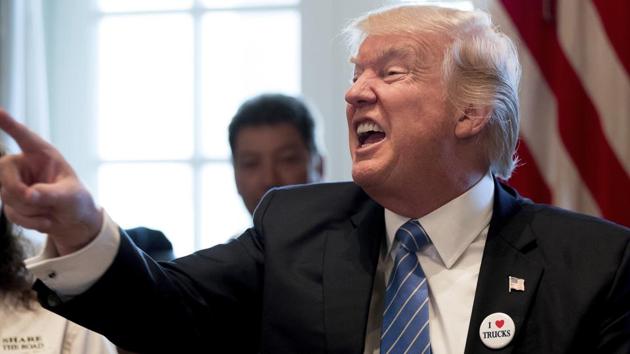 US President Donald Trump. (AP Photo) US President Donald Trump. (AP Photo)