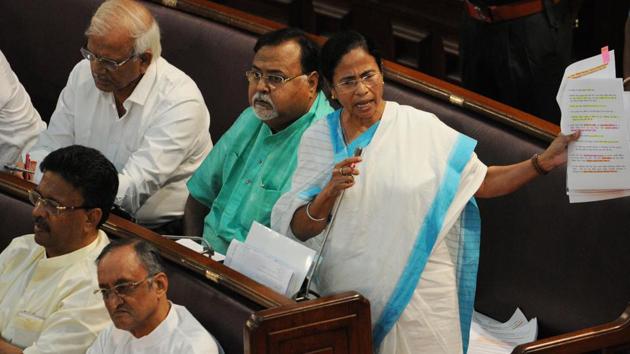Bengal chief minister Mamata Banerjee has said she would be happy to see BJP patriarch LK Advani as the next President of India but would not mind if Union minister Sushma Swaraj or Lok Sabha speaker Sumitra Mahajan became the country’s first citizen. (Subhankar Chakraborty/HT PHOTO) Bengal chief minister Mamata Banerjee has said she would be happy to see BJP patriarch LK Advani as the next President of India but would not mind if Union minister Sushma Swaraj or Lok Sabha speaker Sumitra Mahajan became the country’s first citizen. (Subhankar Chakraborty/HT PHOTO)