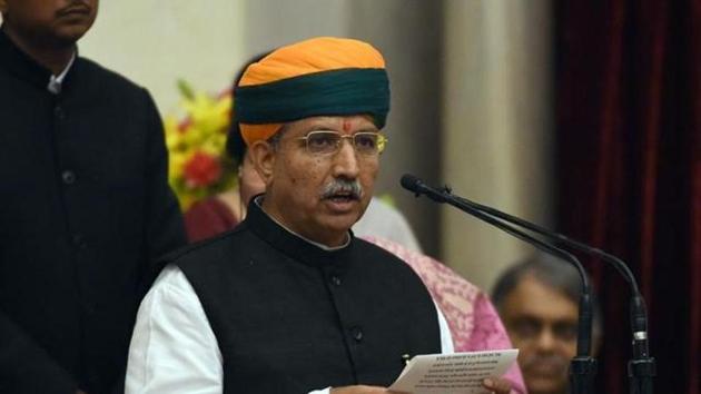 Minister of State for Finance Arjun Ram Meghwal.(HT photo)
