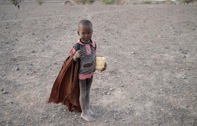 A Turkana boy holds a plastic carrying his breakfast in a village near Loiyangalani, Kenya, March 21, 2017. Picture taken on March 21, 2017. REUTERS/Goran Tomasevic (REUTERS) A Turkana boy holds a plastic carrying his breakfast in a village near Loiyangalani, Kenya, March 21, 2017. Picture taken on March 21, 2017. REUTERS/Goran Tomasevic (REUTERS)