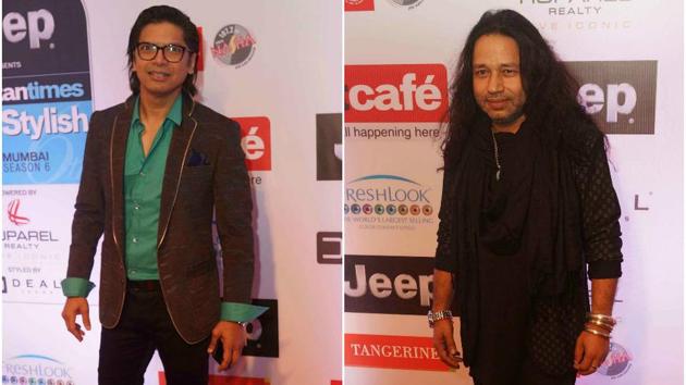 No surprises here. Singers Shaan and Kailash Kher. No surprises here. Singers Shaan and Kailash Kher.