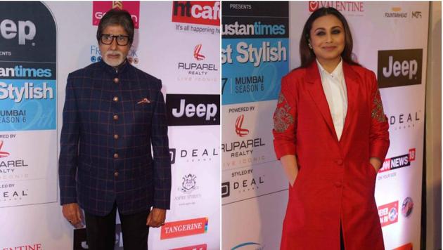 Friday was a big night at Mumbai’s Taj Lands End in Bandra. It was HT Most Stylish Awards after all. Here, we bring you the best of the glittery night. We cannot possibly begin with anyone else when we have Rani Mukerji and Amitabh Bachchan in attendance. (Images: Prodip Guha/HT Photos) Friday was a big night at Mumbai’s Taj Lands End in Bandra. It was HT Most Stylish Awards after all. Here, we bring you the best of the glittery night. We cannot possibly begin with anyone else when we have Rani Mukerji and Amitabh Bachchan in attendance. (Images: Prodip Guha/HT Photos)