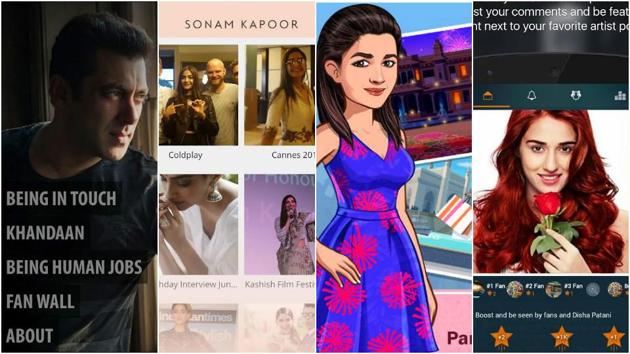 Actors like Salman Khan, Sonam Kapoor, Alia Bhatt and Disha Patani have taken the app route and gone digital.