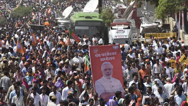 The BJP has been ruling the MCD since 2007. The last polls were held in 2012. (Vipin Kumar/HT PHOTO) The BJP has been ruling the MCD since 2007. The last polls were held in 2012. (Vipin Kumar/HT PHOTO)