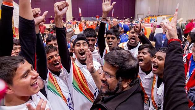 India finished the Special Winter Olympics campaign with an impressive haul of 73 medals.(Twitter/VijayGoelBJP)