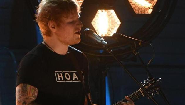 Ed Sheeran was live at Red Nose Day performance.