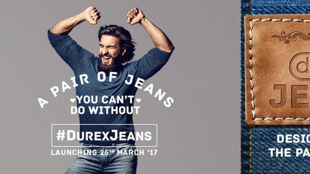 Durex launches new condom brand Jeans in India(Conpany pic)