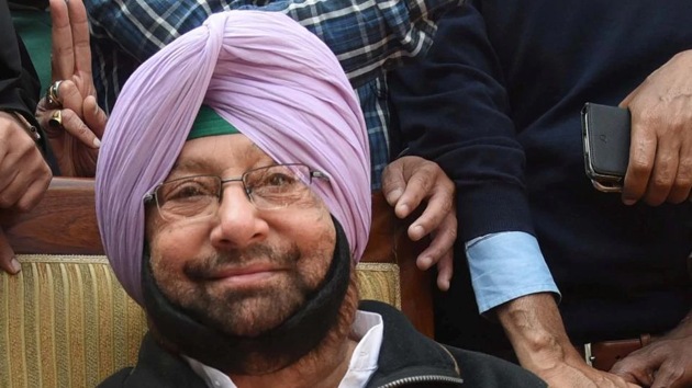 Punjab chief minister Captain Amarinder Singh.(HT File Photo) Punjab chief minister Captain Amarinder Singh.(HT File Photo)