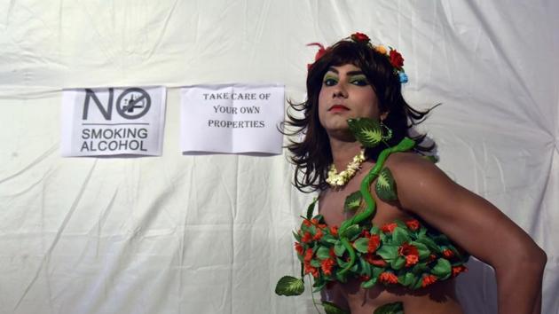 ...if it’s a show, I’m ready for a photograph. (Pratham Gokhale/HT Photo) 