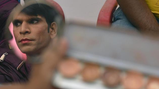 It’s time to put my show face on. (Pratham Gokhale/HT Photo) 