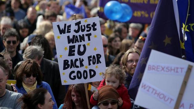 Prime Minister Theresa May plans to trigger Article 50 of the EU treaty on Wednesday, setting the Brexit process in motion. (Daniel Leal-Olivas/AFP) Prime Minister Theresa May plans to trigger Article 50 of the EU treaty on Wednesday, setting the Brexit process in motion. (Daniel Leal-Olivas/AFP)