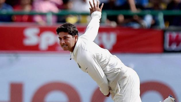 Kuldeep Yadav had got some inputs from Shane Warne before India’s Test series against Australia.(PTI)