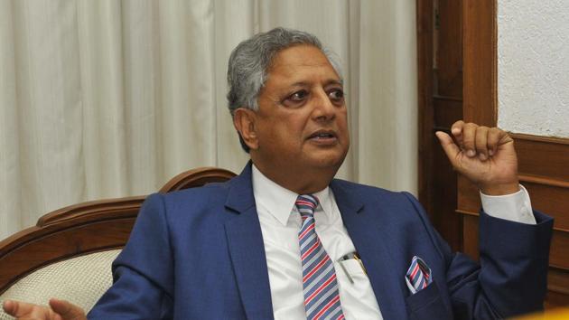 Speaker Rana KP Singh at the Punjab Vidhan Sabha.(Keshav Singh/HT) Speaker Rana KP Singh at the Punjab Vidhan Sabha.(Keshav Singh/HT)
