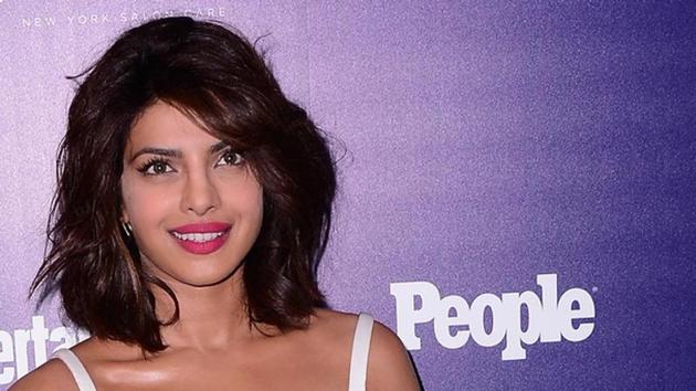 Priyanka Chopra attends the Entertainment Weekly and PEOPLE celebration of The New York Upfronts in New York.(AFP) Priyanka Chopra attends the Entertainment Weekly and PEOPLE celebration of The New York Upfronts in New York.(AFP)