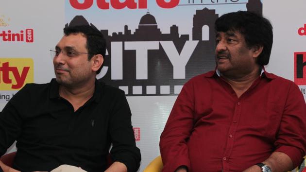 The film’s makers, Neeraj Pandey and Shivam Nair, shared how it was a breeze to work with the disciplined and dedicated cast of the film.  (SHIVAM SAXENA/HT PHOTO) 