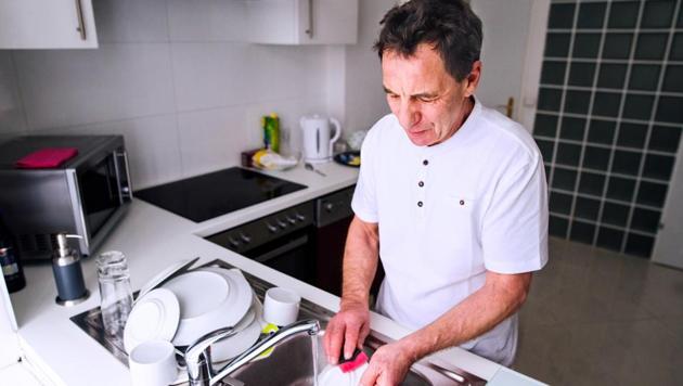 Encourage older people to do household chores to let them stay fit. (Shutterstock)